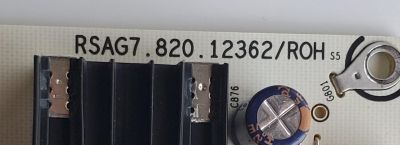 KIT DE TARJETAS PARA TV HISENSE·ROKU TV 4K·UHD·HDR / MAIN 316836 / RSAG7.820.11722/ROH / 316835 / T-CON 324295 / RSAG7.820.12673/ROH / 331567 / FUENTE 331382 / RSAG7.820.12362/ROH / PANEL HD650Y1U41-T0LBBY / DISPLAY JR645R3HA3L / MODELO 65R6E4 65A53FUR - Imagen 6